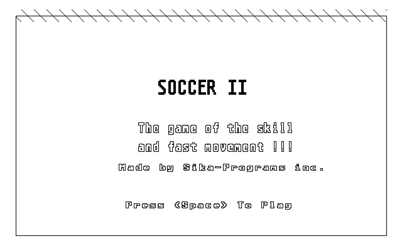Soccer II